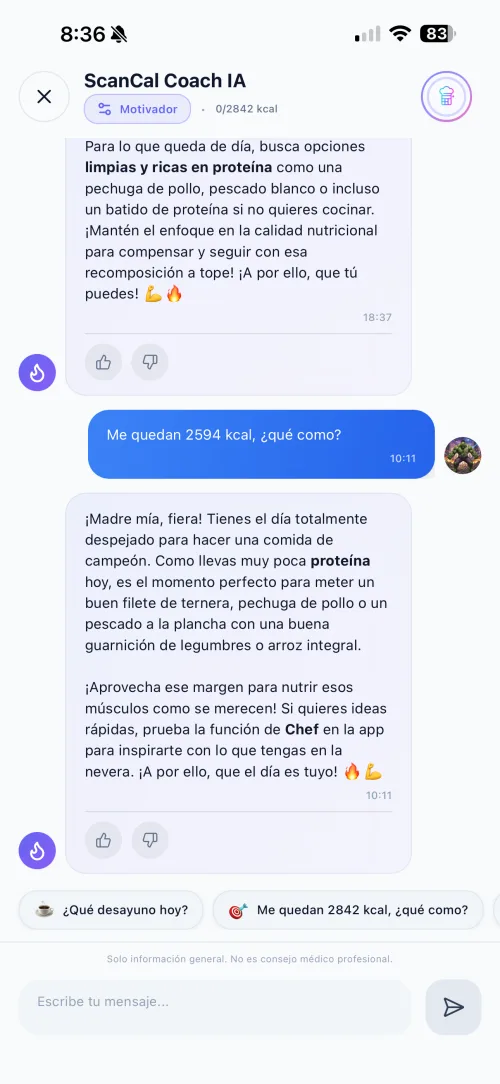 Sugerencias